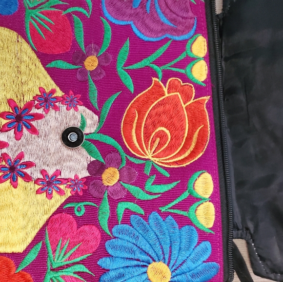 Handmade Mexican crossbody bag - Picture 3 of 4